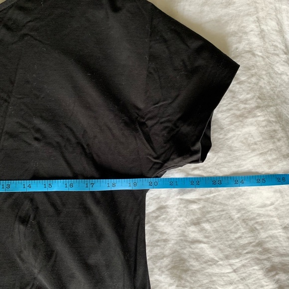 COS black cotton dress with pockets - Picture 4 of 6